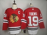 Blackhawks 19 Jonthan Toews Red Adidas Jersey,baseball caps,new era cap wholesale,wholesale hats